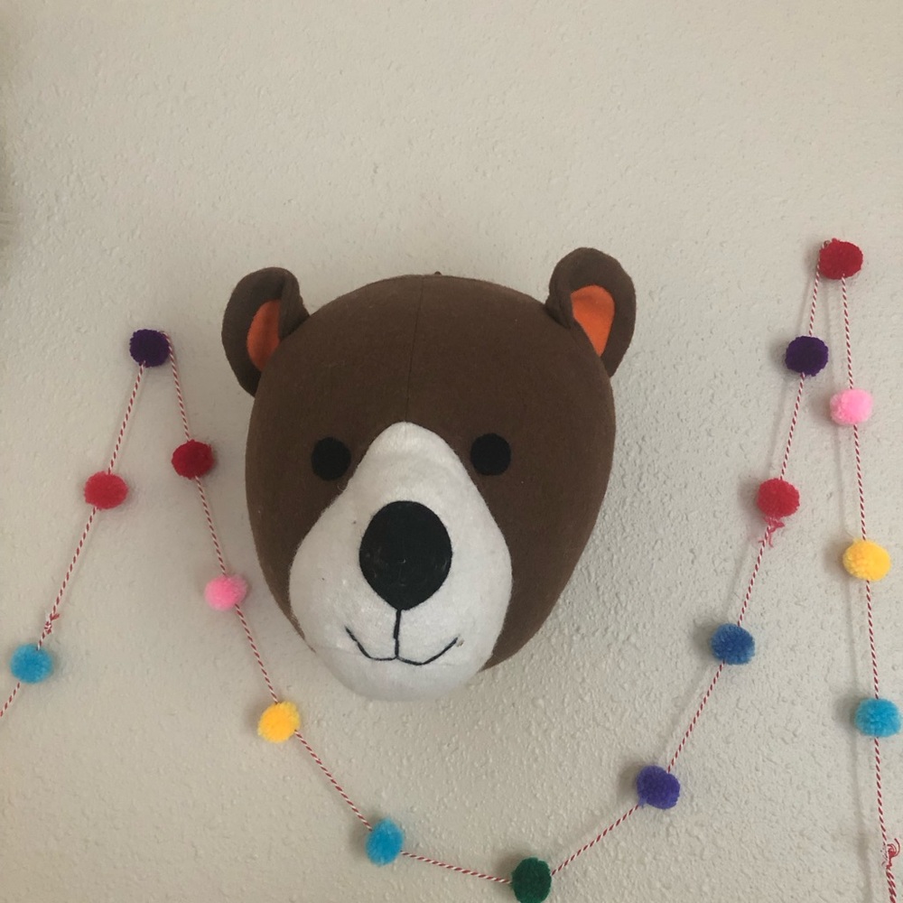 Pillowfort Brown Bear Wall Decor